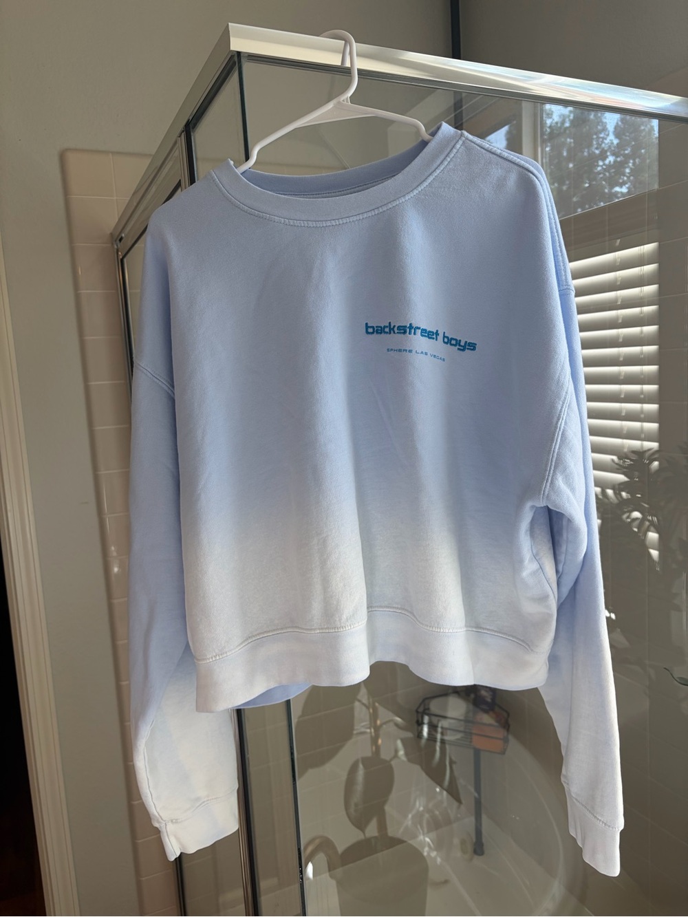 Brand New Backstreet Boys Sphere Las Vegas ombré sweatshirt!